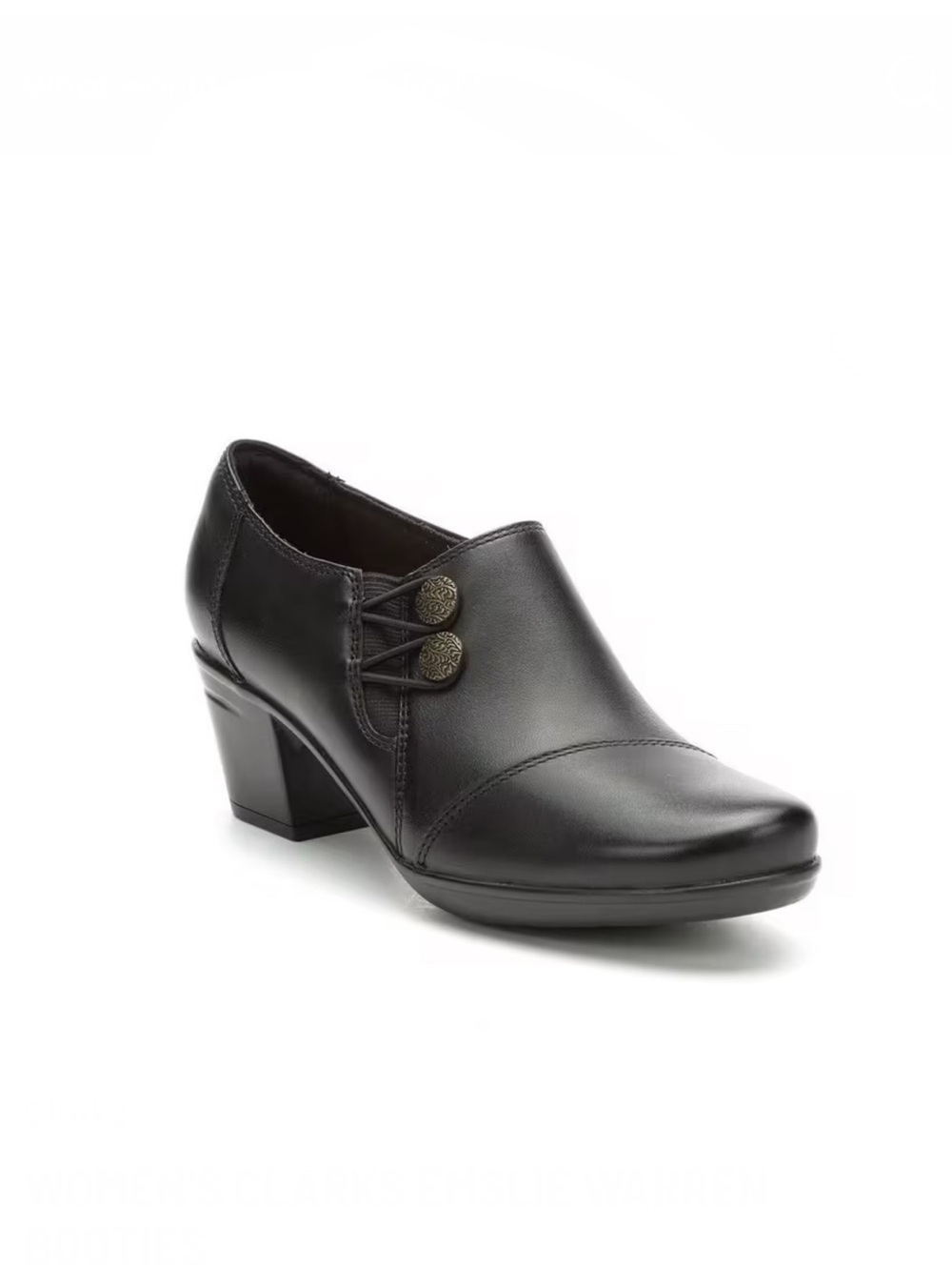 Women’s Clarks Emslie Warren Booties Size 8W
